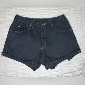 Women’s Urban Renewal Size 28 Recycled Denim Black Jean Shorts